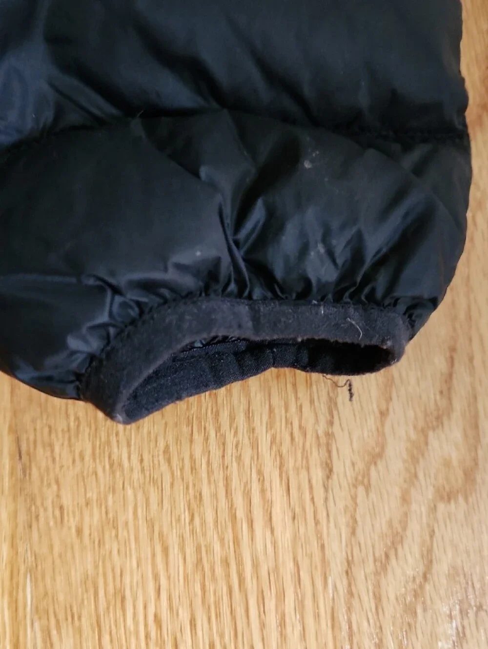 Eddie Bauer, Black Hooded Puffer Jacket, Youth, Sz 16